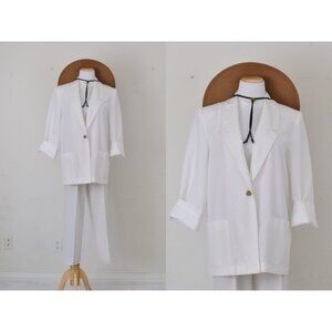 Vintage 80s Blanco Lightweight‎ Blazer by Radcliffe